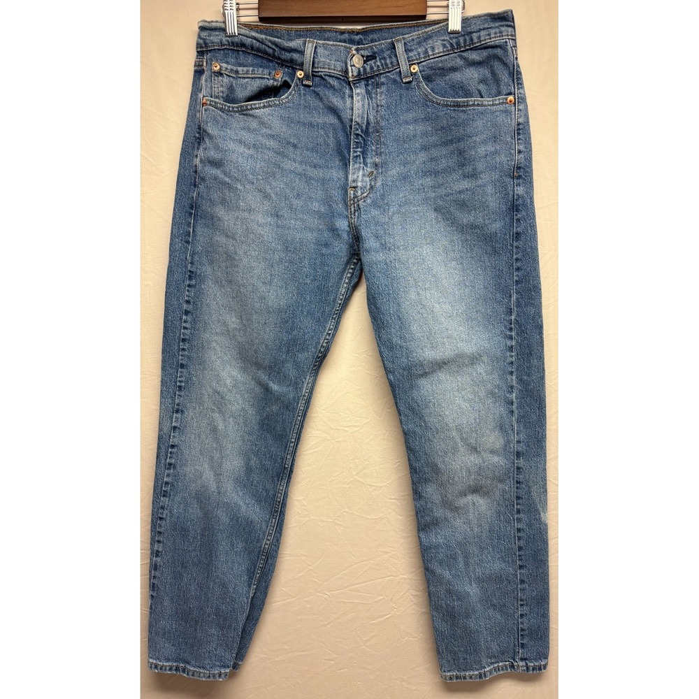 Vintage Levi's 505 Jeans Mens Blue Straight Leg 5 Pockets Denim W34 L30